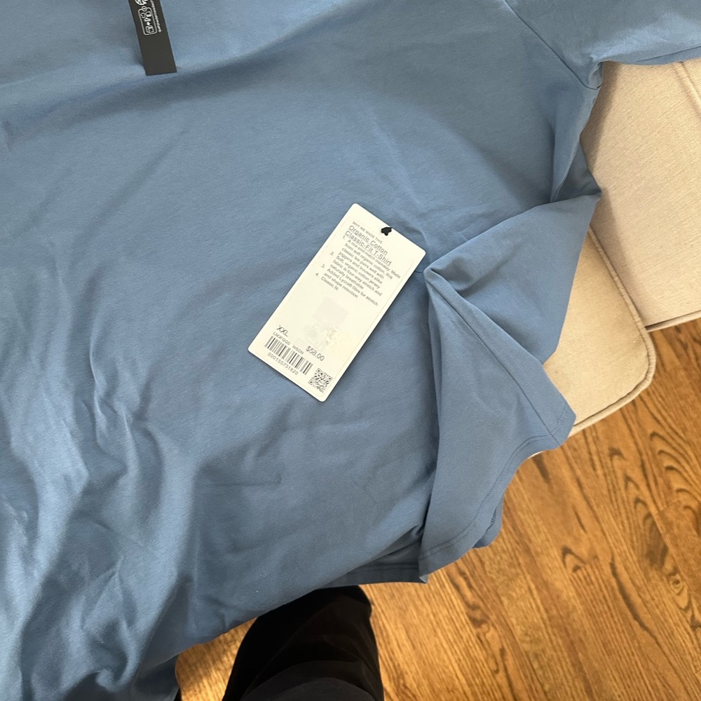 Lululemon Athletica Blue Short Sleeve Tee
